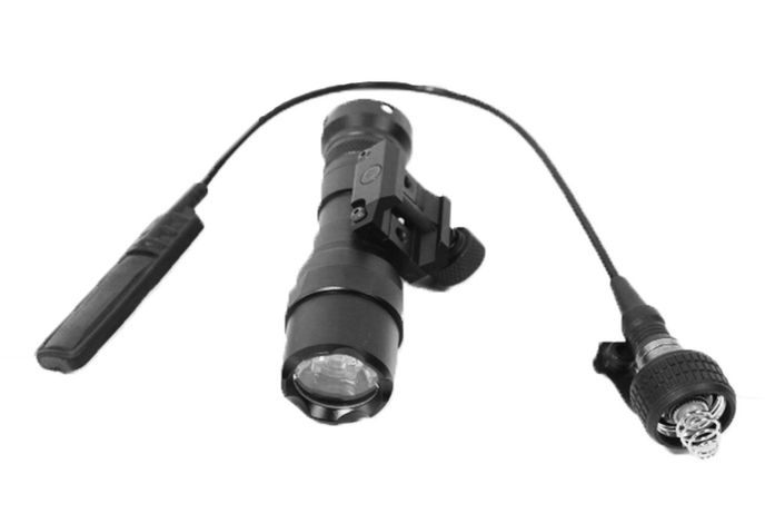 AEX 3V 350 Lumen Compact Tactical Light With Pressure Pad