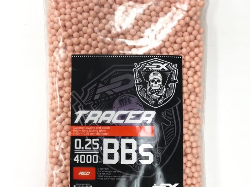 0.25g Tracer BBs 4000ct Airsoft Extreme
