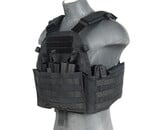 Lancer Tactical 1000D 69T4 Plate Carrier w/ Triple M4 Magazine Pouch