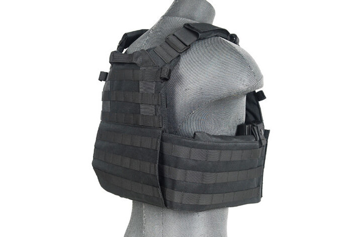 Lancer Tactical 1000D 69T4 Plate Carrier w/ Triple M4 Magazine Pouch
