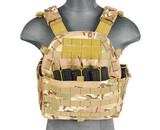 Lancer Tactical 1000D 69T4 Plate Carrier w/ Triple M4 Magazine Pouch
