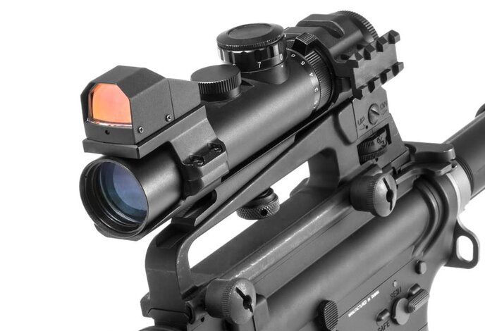NC Star XRS Series Low Profile 2-7x32mm Modular Illuminated Scope