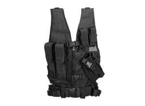 Lancer Tactical Lancer Tactical Cross Draw Vest 1000D Polyester Youth / Small