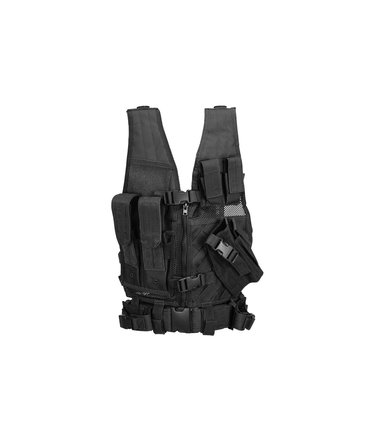 Lancer Tactical Lancer Tactical Cross Draw Vest 1000D Polyester Youth / Small