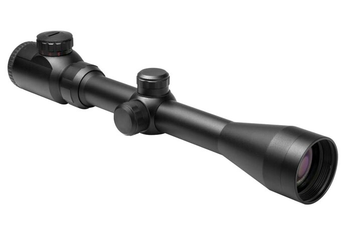 NC Star 3-9X40 Red/Green Illuminated Scope with Weaver Rings
