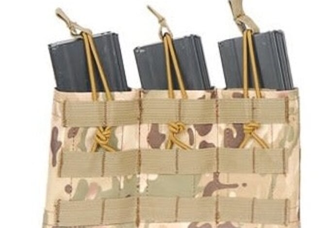 Lancer Tactical Triple Magazine Pouch w/ Variable Depth Adjustment