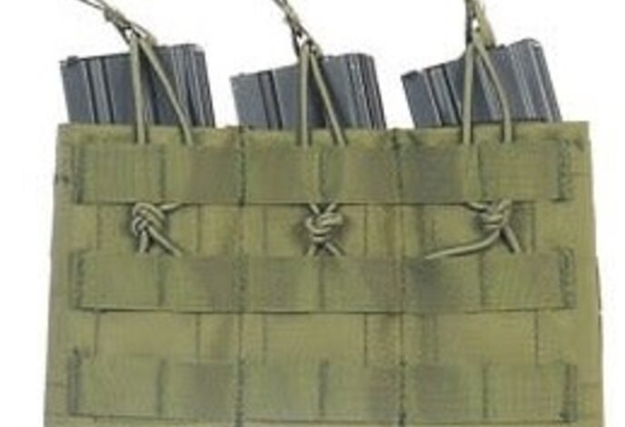 Lancer Tactical Triple Magazine Pouch w/ Variable Depth Adjustment