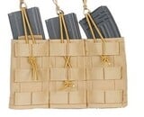 Lancer Tactical Triple Magazine Pouch w/ Variable Depth Adjustment