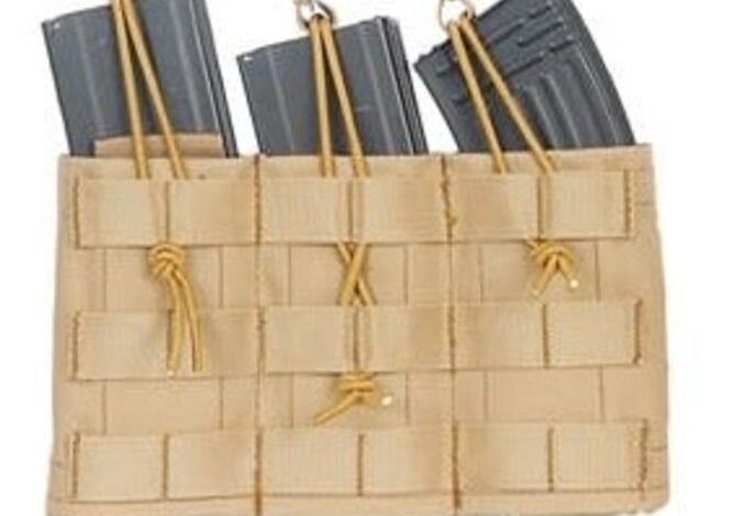 Lancer Tactical Triple Magazine Pouch w/ Variable Depth Adjustment