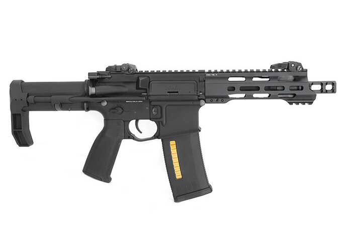 KWA VM4 Ronin Tactical T6 PDW AEG 2.5+ (adjustable FPS; modular upper; non cutoff) Black