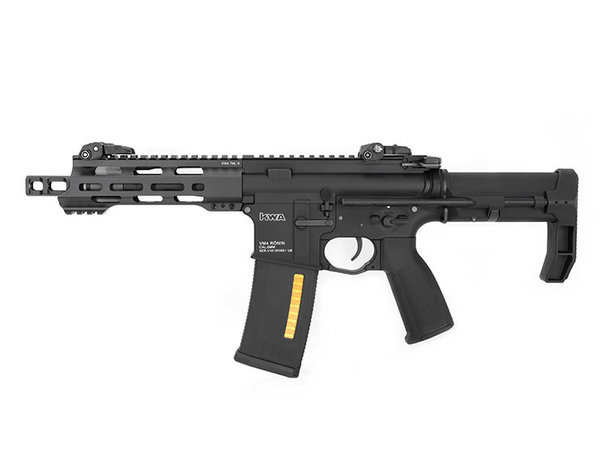 KWA KWA VM4 Ronin Tactical T6 PDW AEG 2.5+ (adjustable FPS; modular upper; non cutoff) Black