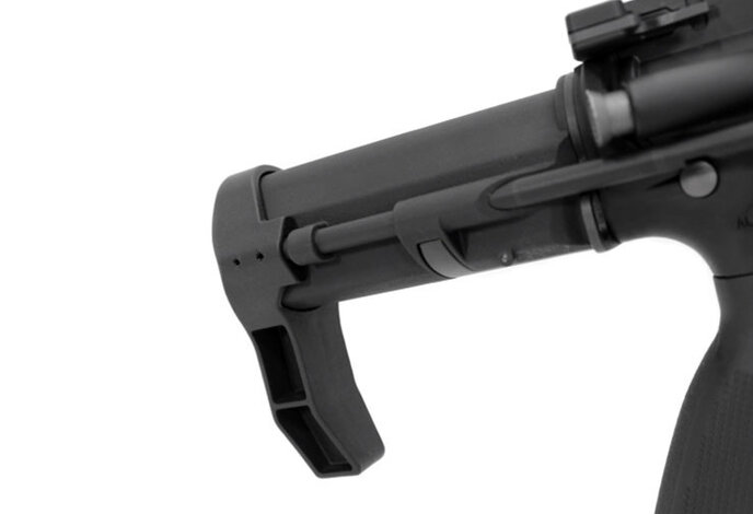 KWA VM4 Ronin Tactical T6 PDW AEG 2.5+ (adjustable FPS; modular upper; non cutoff) Black