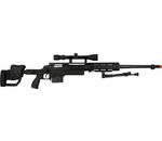 Well WELL MB4411 M24 Mono w/ Scope+Bipod Black