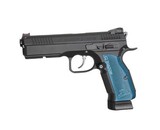 ASG CZ Shadow 2 Full Gas Blowback Pistol with CO2 Magazine, Black and Blue