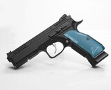 ASG CZ Shadow 2 Full Gas Blowback Pistol with CO2 Magazine, Black and Blue