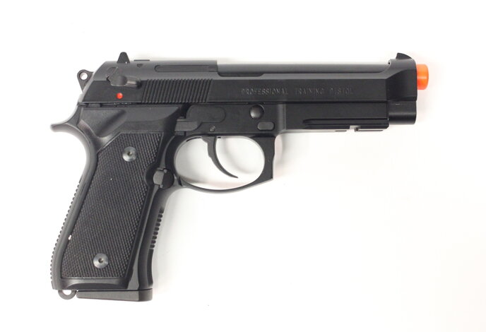 KWA M9 Railed Tactical Gas Blowback Professional Training Pistol Black