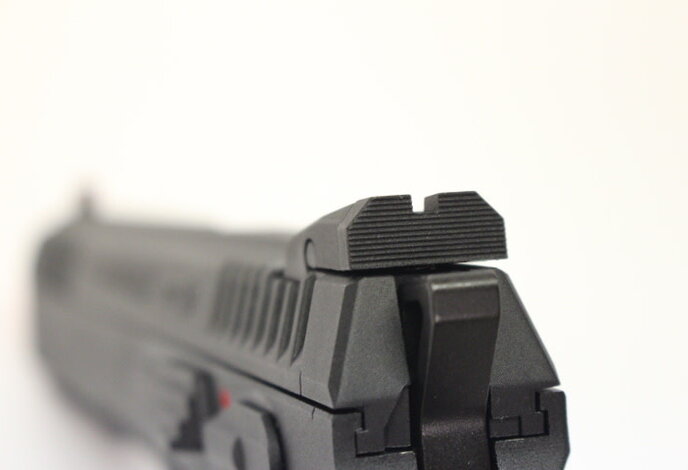 ASG CZ Shadow 2 Full Gas Blowback Pistol with CO2 Magazine, Black and Blue