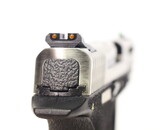 WE-Tech MP4 5.0 Custom Silver Barrel Gas Blowback Airsoft Pistol