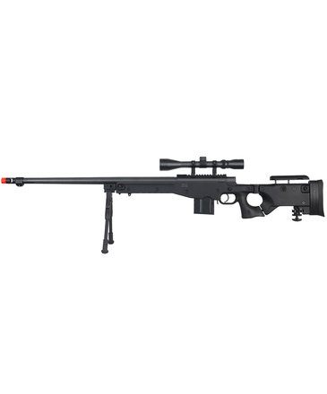 SPRING WELL RIFLE FRANCOTIRADOR TÁCTICO TIPO 1 NEGRO (MB4415B