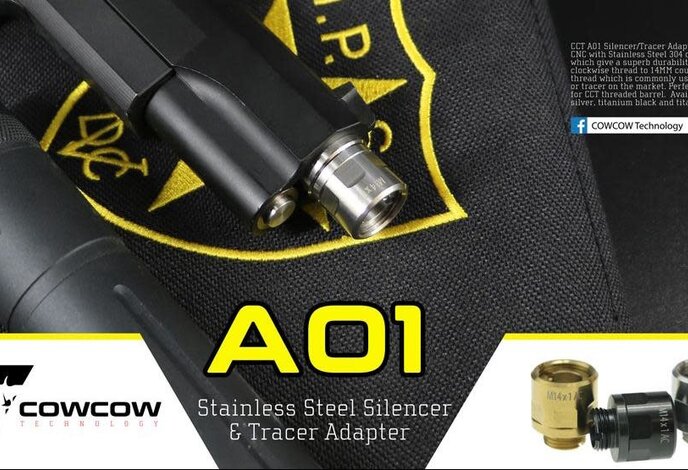 CowCow A01 HI CAPA Silencer Adapter