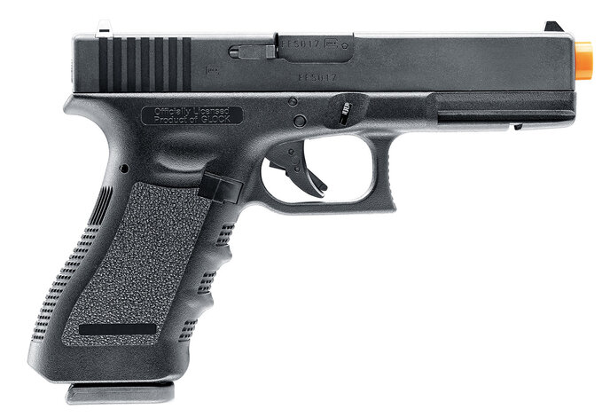 Umarex Elite Force GLOCK G17 GEN3 Green Gas Full Blowback Pistol by VFC Black