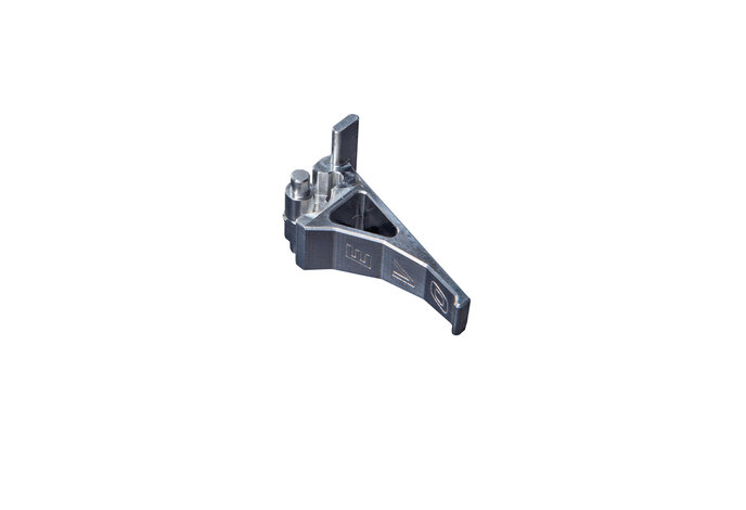 ASG EVO CNC Short Stroke Trigger, Aluminum Silver