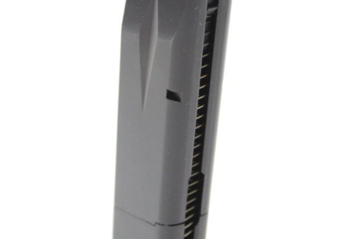 WE F226 25 round Green Gas Airsoft Magazine, Black