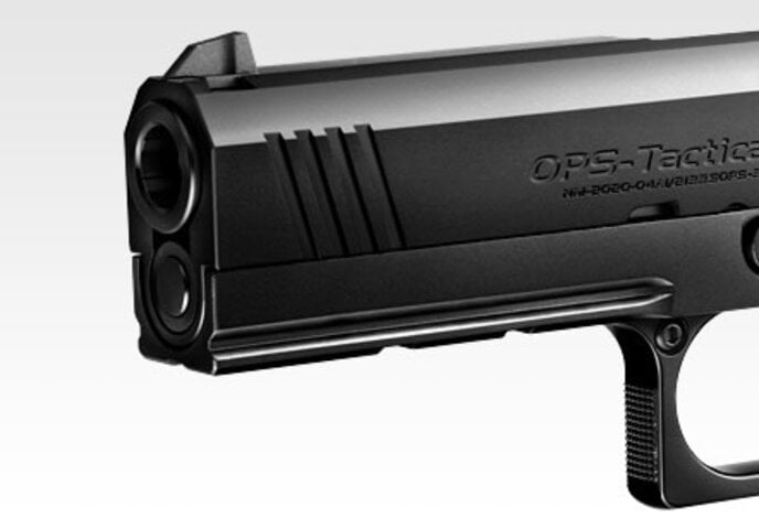 Tokyo Marui HI CAPA 4.3 Tactical Custom Gas Blowback Airsoft Pistol Black