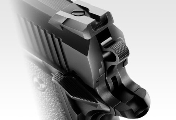 Tokyo Marui HI CAPA 4.3 Tactical Custom Gas Blowback Airsoft Pistol Black