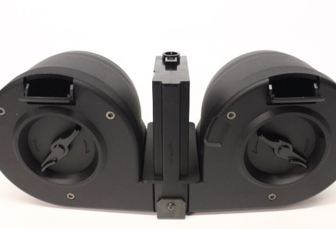 Tokyo Marui M4/M16 1,200 Round Dual Drum Magazine