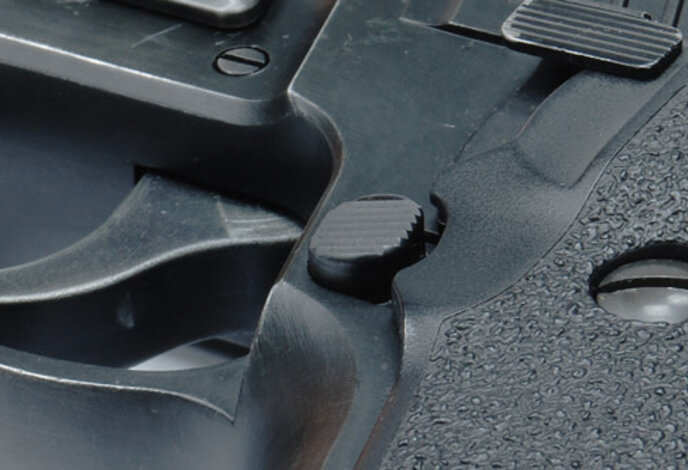 Guarder Steel Magazine Release Button for MARUI/KJ/WE P226 (E2 Type)