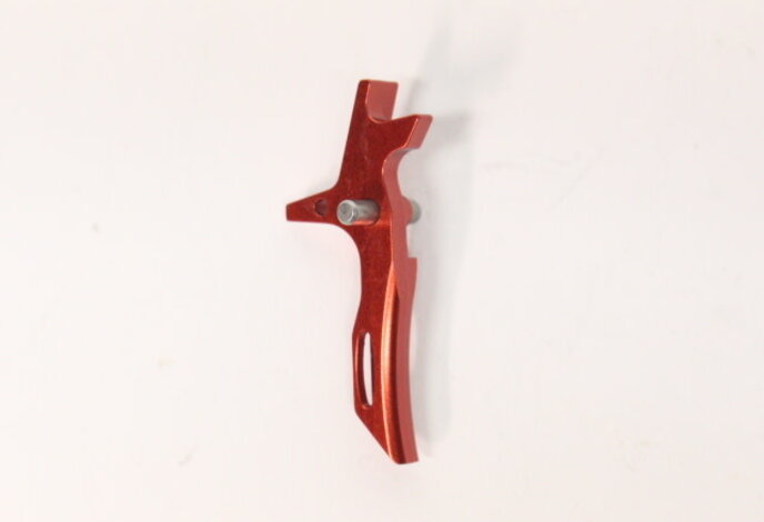 Castellan RA CNC Aluminum Flat Trigger RED