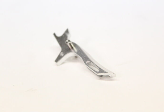 Castellan RA CNC Aluminum Flat Trigger Silver