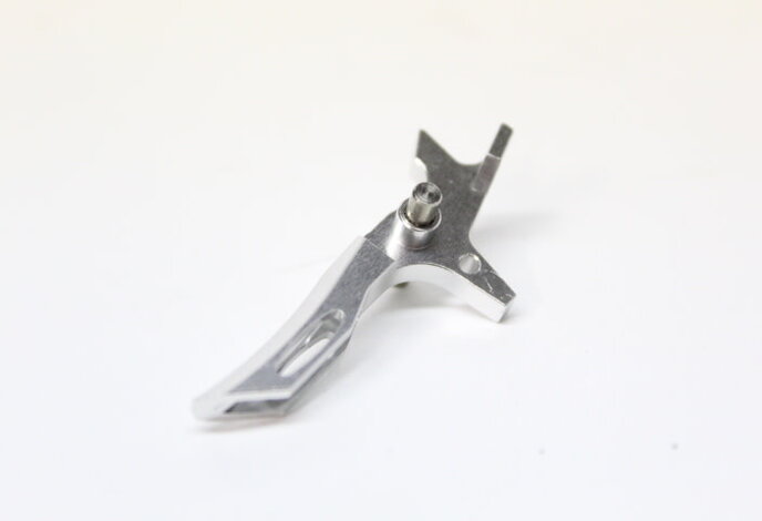 Castellan RA CNC Aluminum Flat Trigger Silver