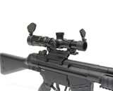 Aimsports Raptor 1-4X24 Rangefinding Reticle red/green Scope with Rings