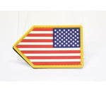 Mil-Spec Monkey US Flag Vertical Shield PVC