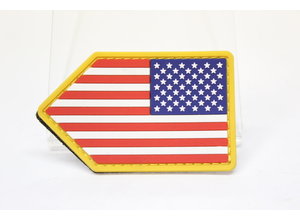 US Flag PVC Patch Vertical