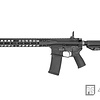 PTS PTS Radian Model 1 GBBR Gas Blowback Rifle Black