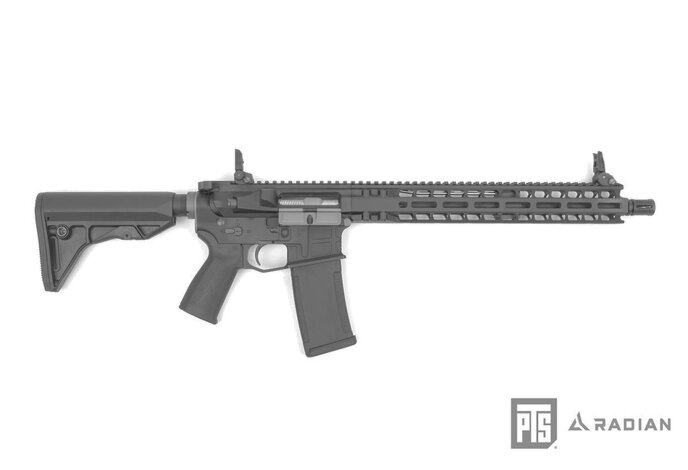 PTS Radian Model 1 Gas Blowback Rifle Black
