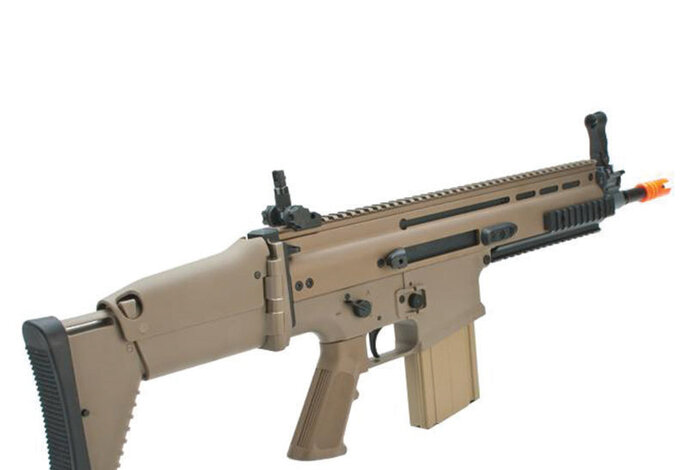VFC FN SCAR-H MK17 CQC Airsoft Electric Gun TAN
