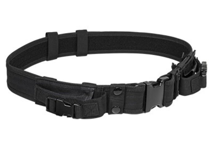NcStar VISM Tactical Belt with Two Pouches