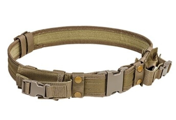 NcStar VISM Tactical Belt with Two Pouches