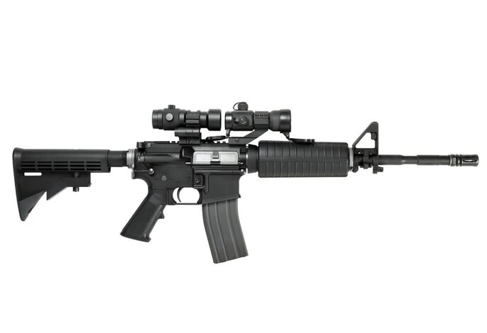 NcSTAR 3X Magnifier with 30MM Flip to Side QR Mount