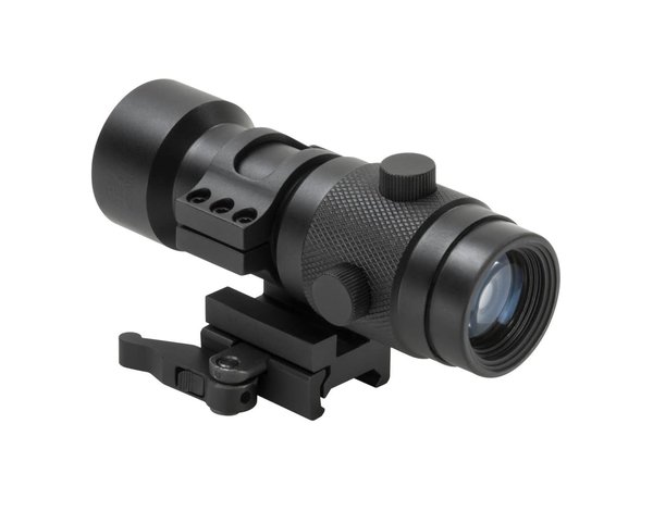 NcStar NcSTAR 3X Magnifier with 30MM Flip to Side QR Mount