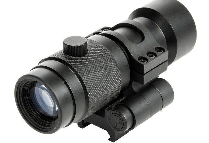NcSTAR 3X Magnifier with 30MM Flip to Side QR Mount