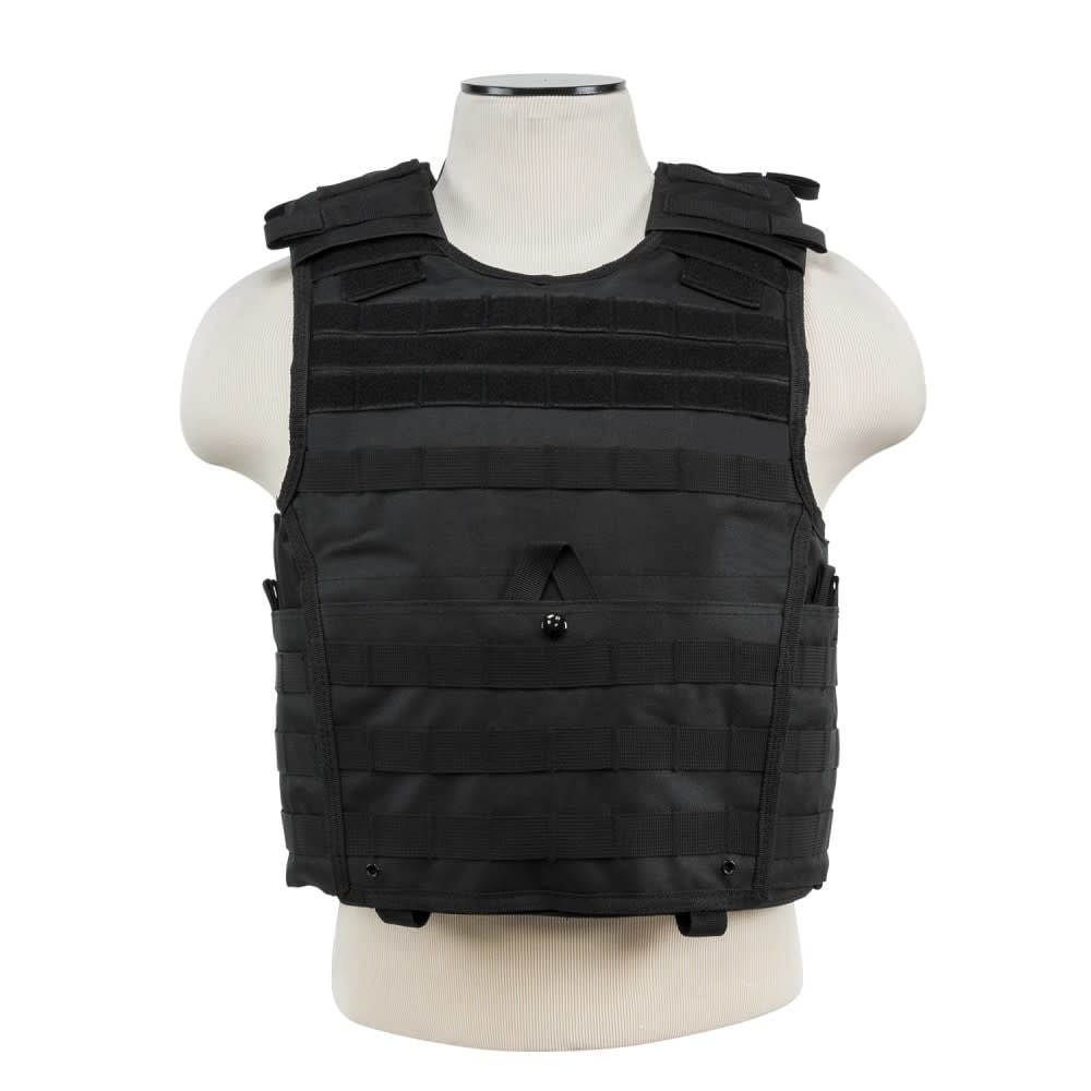 NC Star Expert Plate Carrier for Larger Armor Plates | MOLLE Webbing ...