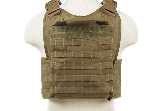 NC Star VISM Plate Carrier Vest Medium-2XL  Tan
