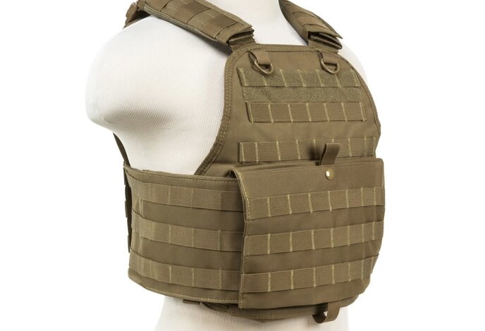 NC Star VISM Plate Carrier Vest Medium-2XL  Tan