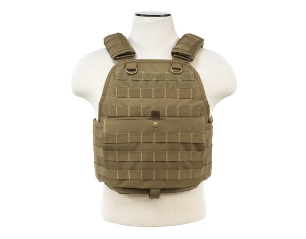 NcStar NC Star VISM Plate Carrier Vest Medium-2XL  Tan