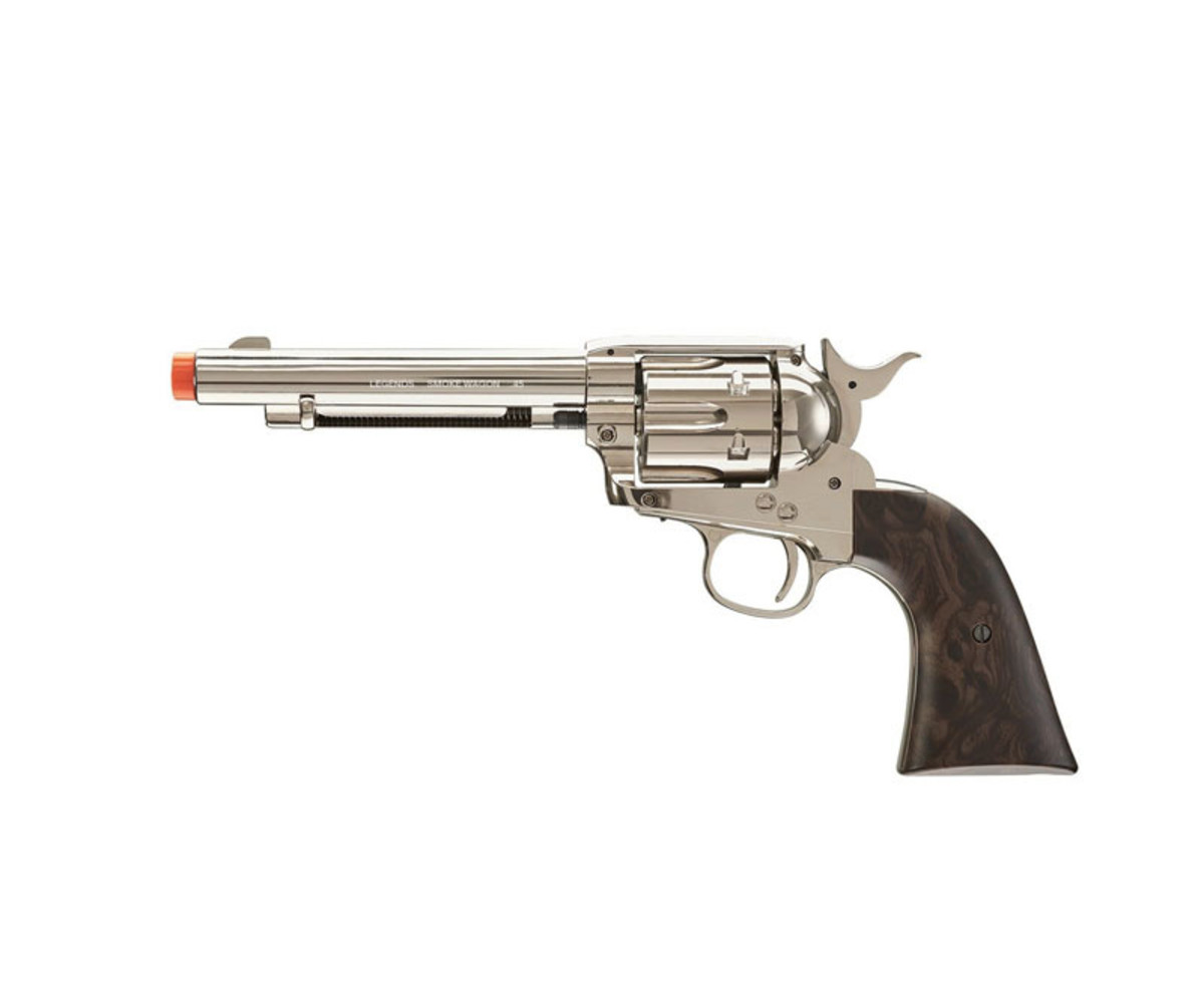 Revolver Dan Wesson 715 nickelé 4 6 mm airsoft